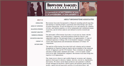 Desktop Screenshot of brownstoneassoc.com